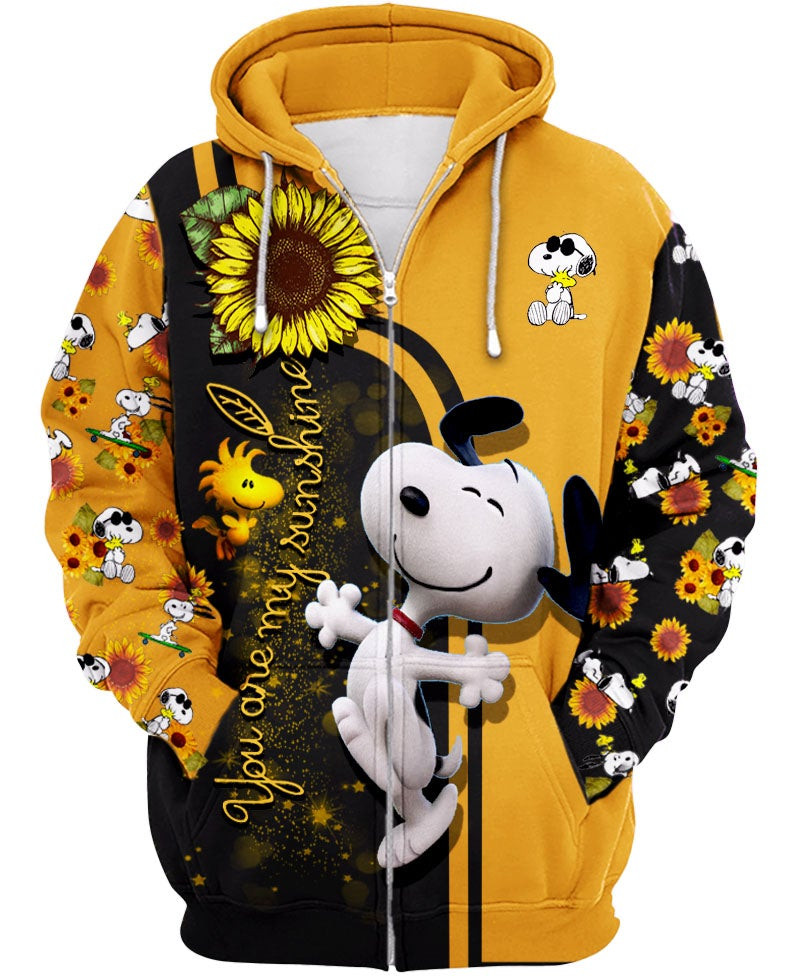 Adorable Snoopy Zip-up Hoodie  XT