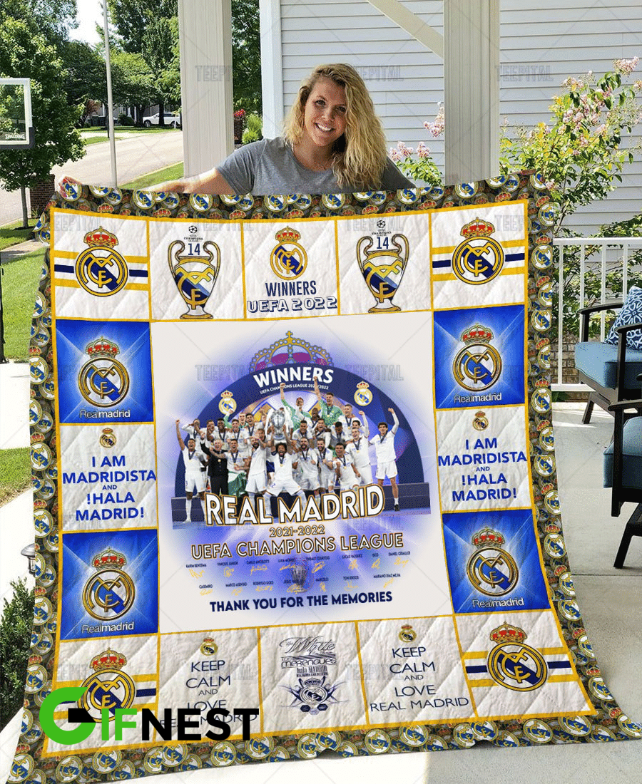 HOT Real Madrid FC UEFA Champions League Blankets2