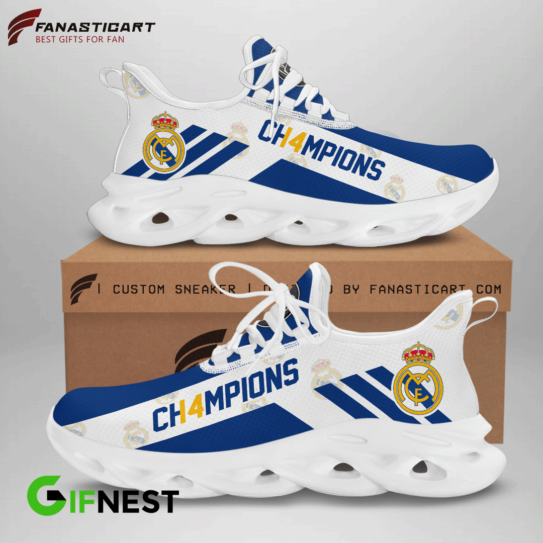 HOT Real Madrid FC Champions Clunky Max Soul Sneakers1