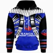 Alohawaii Clothing, Hoodie Samoa Custom Personalised, Samoa Rugby Sport Style Blue Color | Alohawaii.co