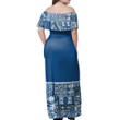 Alohawaii Dress - Bula Mixed Off Shoulder Long Dress