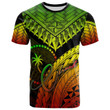 Chuuk T-Shirt Reggae - Polynesian Necklace and Lauhala
