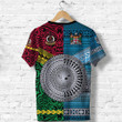 Vanuatu And Fiji T Shirt Together - Bright Color