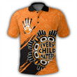 Alohawaii Polo Shirt - Orange Shirt Day Polo Shirt Every Child Matters Handprints Polo Shirt