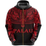 Alohawaii Clothing, Zip Hoodie Palau (Red) Polynesian | Alohawaii.co