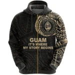 Alohawaii Clothing, Zip Hoodie Guam It's Where My Story Begins | Alohawaii.co