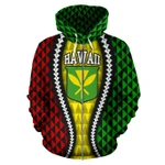 Alohawaii Clothing, Zip Hoodie Kanaka Maoli Hawaii | Alohawaii.co