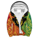 Alohawaii Clothing - Vanuatu Rising Style Sherpa Hoodie J0