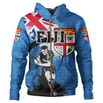 Alohawaii Clothing - Fiji Zip Hoodie Rugby Tapa Pattern Spoto Style J1