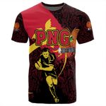 Alohawaii T-Shirt - Papua New Guinea T-Shirt Rugby Papuan Pattern Spoto Style J1