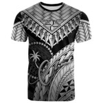 Chuuk T-Shirt White - Polynesian Necklace and Lauhala