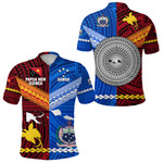 Papua New Guinea And Samoa Together Polo Shirt