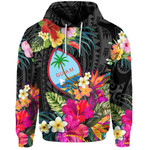 Alohawaii Clothing - Guam Tropical Flowers - Colorful Vibes Hoodie