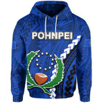 Alohawaii Clothing - (Custom Personalised) Pohnpei Hoodie Polynesian Style