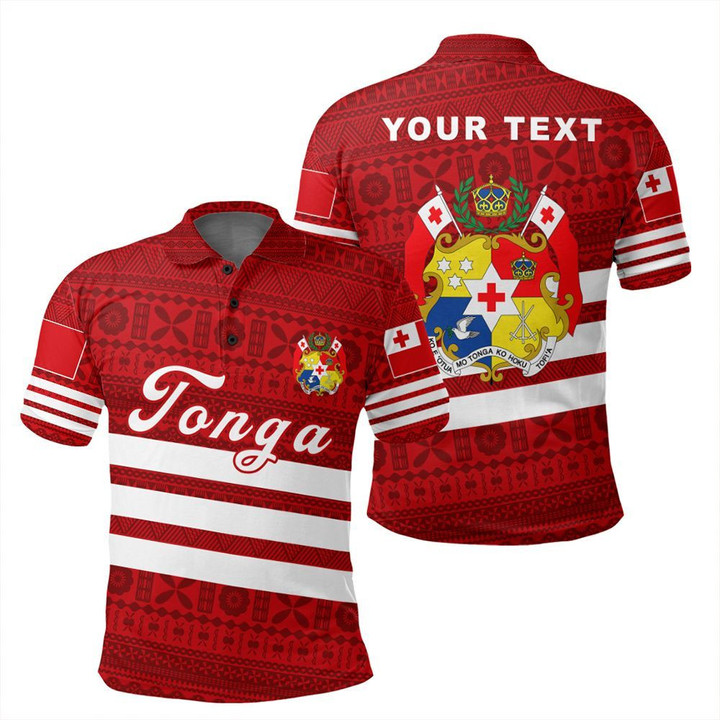 Alohawaii Polo Shirt - Polo Shirt Personalize Tonga Tapa Polo Shirt Sport Style
