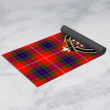 Fraser Modern Clan Crest Tartan Yoga mats