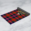 MacPherson Modern Clan Crest Tartan Yoga mats