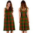 Menzies Green Modern Plaid Women's Dress