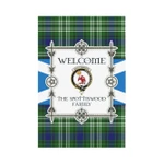 The Spottiswood Tartan Garden Flag - New Version | Scottishclans.co
