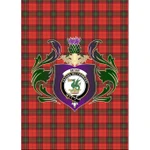 Seton Modern Clan Garden Flag Royal Thistle Of Clan Badge
