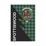 Spottiswood Tartan Garden Flag - Flash Style 12" x 18"