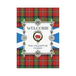 The Fullerton Tartan Garden Flag - New Version | Scottishclans.co