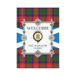 Wauchope Tartan Garden Flag - New Version | Scottishclans.co