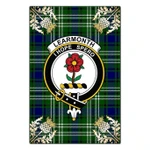 Garden Flag Learmonth Clan Crest Gold Thistle New