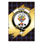Garden Flag Nairn Clan Gold Crest Gold Thistle