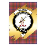 Garden Flag MacRae Ancient Clan Gold Crest Gold Thistle