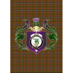 Seton Hunting Modern Clan Garden Flag Royal Thistle Of Clan Badge