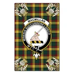 Garden Flag MacMillan Old Modern Clan Crest Gold Thistle New