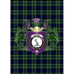 MacNeil of Colonsay Modern Clan Garden Flag Royal Thistle Of Clan Badge