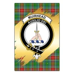 Garden Flag Muirhead Clan Gold Crest Gold Thistle