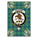 Garden Flag Graham of Montrose Ancient Clan Crest Gold Thistle New