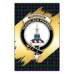 Garden Flag Morrison Modern Clan Gold Crest Gold Thistle