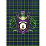Gordon Modern Clan Garden Flag Royal Thistle Of Clan Badge