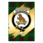 Garden Flag Beveridge Clan Gold Crest Gold Thistle