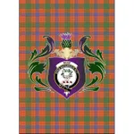 Ross Ancient Clan Garden Flag Royal Thistle Of Clan Badge