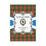 Pollock Tartan Garden Flag - New Version | Scottishclans.co