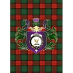 Stewart Atholl Modern Clan Garden Flag Royal Thistle Of Clan Badge