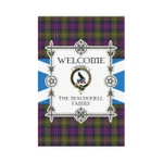 The Macdonell Tartan Garden Flag - New Version | Scottishclans.co