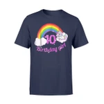 10th Birthday Girl Unicorn Rainbow T Shirt