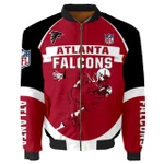 Atlanta Falcons Men's Rugby Sports Bomber Jacket