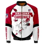 Arizona Cardinals Men's Rugby Sports Bomber Jacket