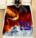 New York Giants Blanket - Break Out To Rise Up - NFL