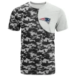 New England Patriots T-Shirt - Style Mix Camo