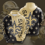 New Orleans Saints Digital Printed Hooded Hoodie