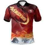 San Francisco 49ers Polo Shirt - Break Out To Rise Up - NFL