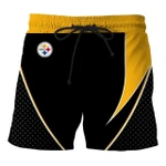Pittsburgh Steelers Men's Shorts For Gym Fitness Running